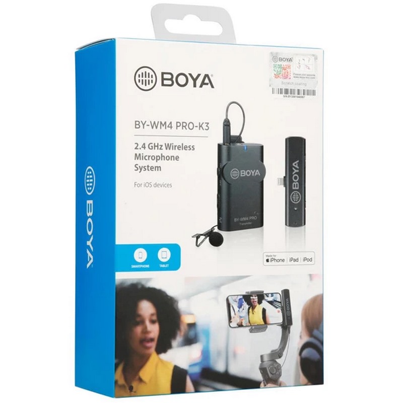 BOYA BY-WM4 Pro-K3 میکروفن یقه ای   