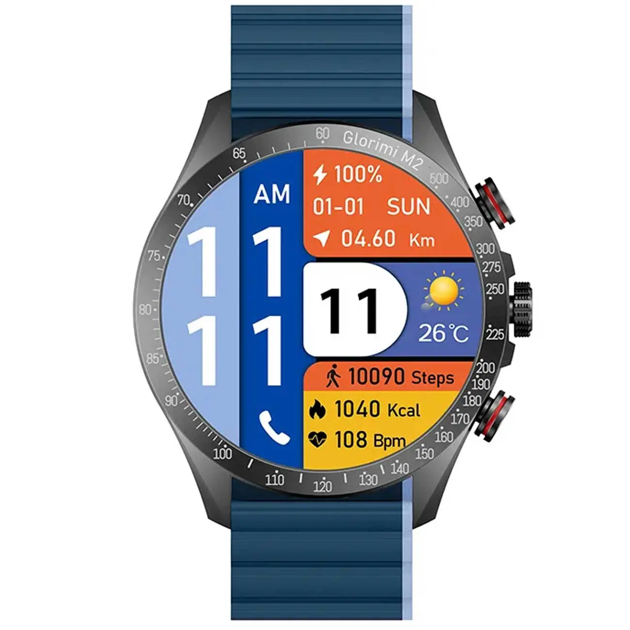 ساعت هوشمند گلوریمی M2