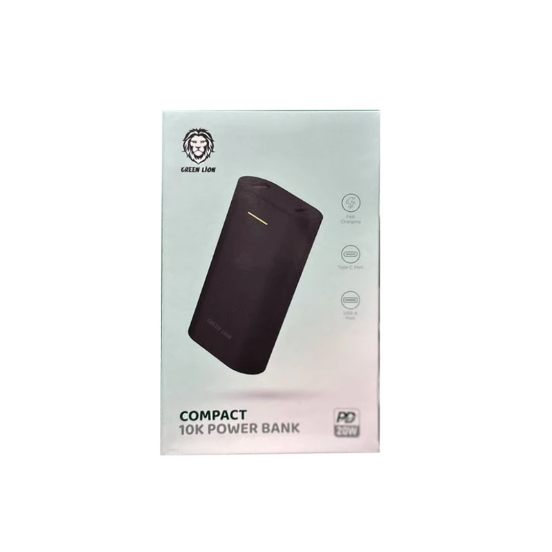 پاوربانک 10000 گرین لاین Compact PD 20w