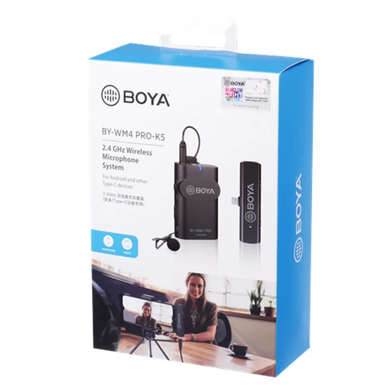 BOYA BY-WM4 Pro-K5 میکروفن یقه ای بویا  