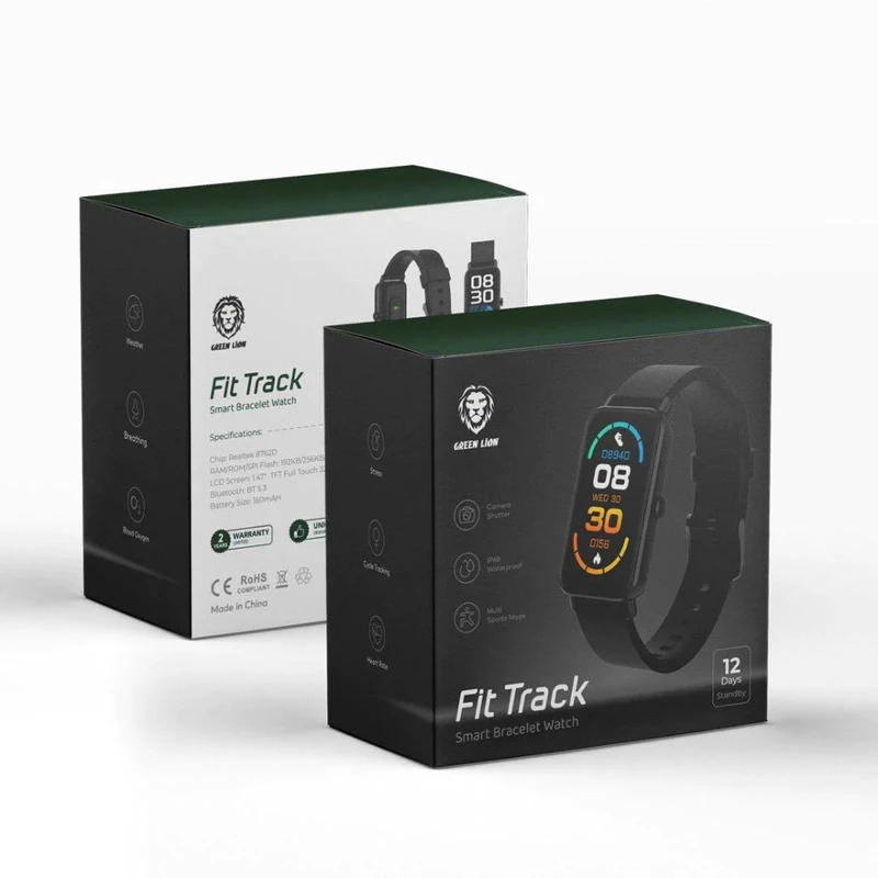  ساعت هوشمند گرین لاین Fit Track - BLock