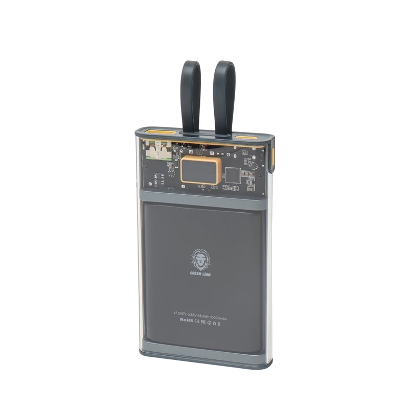 Green Lion Integrated Transparent 20w 10000mAh Power Bank