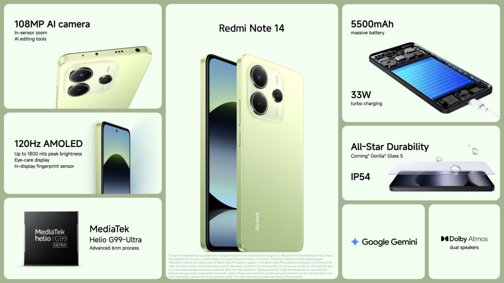 Xiaomi Redmi Note 14 4G