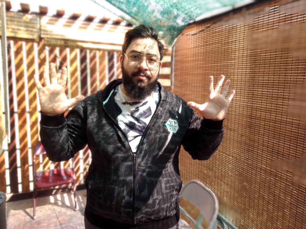نمونه عکس حالت پرتره جی پلاس پی 10 پلاس