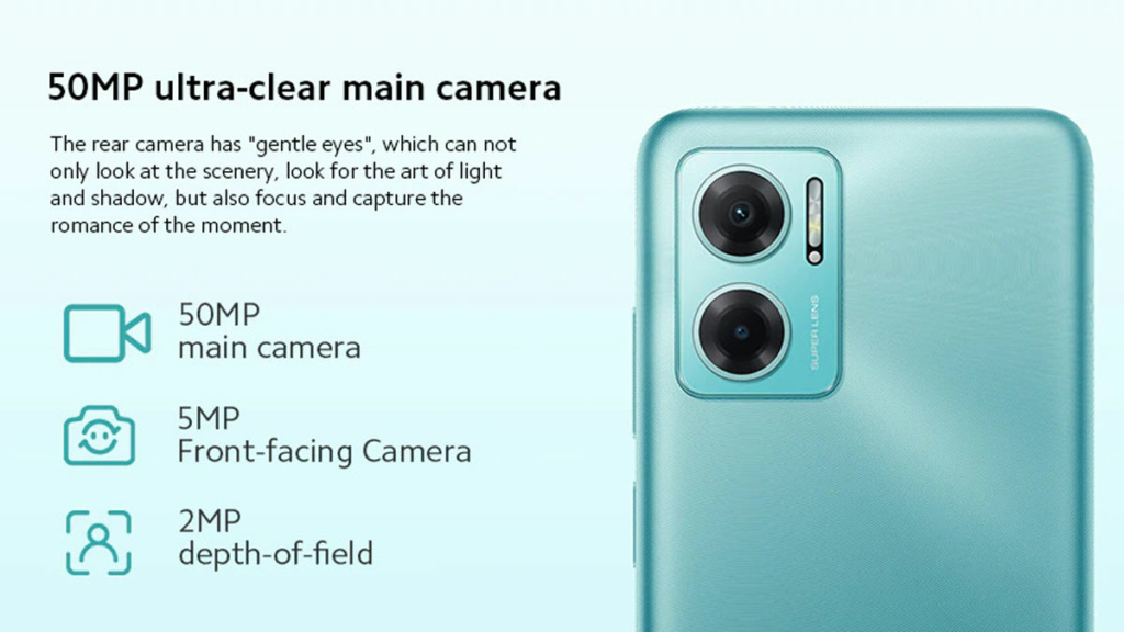 مشخصات دوربین Redmi Note 11E