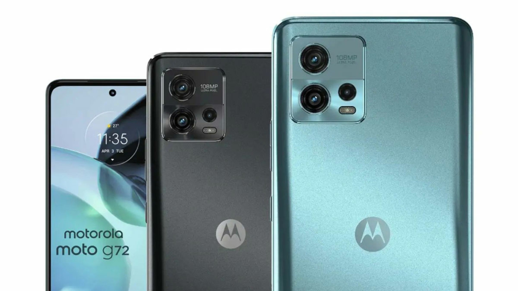 بررسی طراحی گوشی Motorola Moto G72