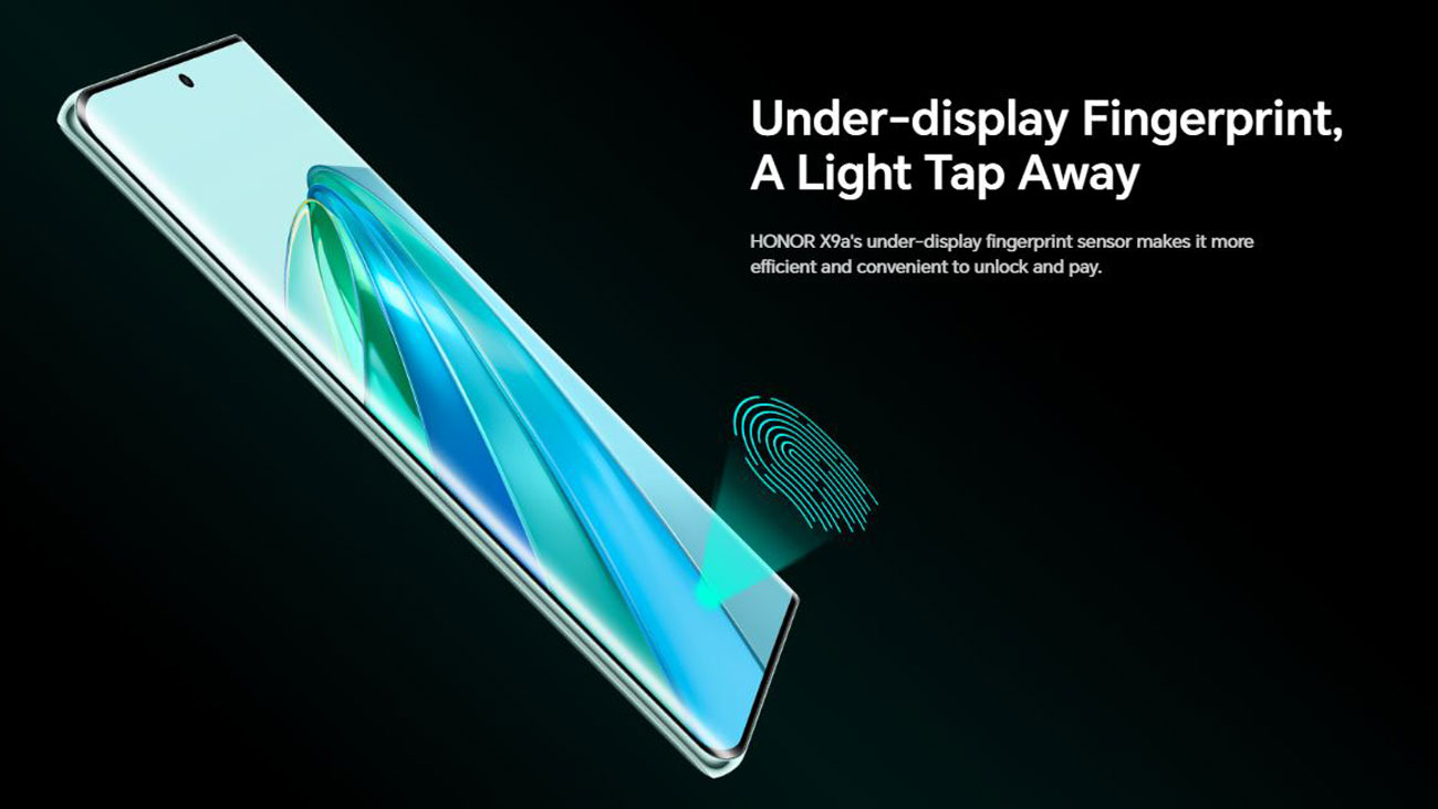 مشخصات سنسور امنیتی honor x9a 5g
